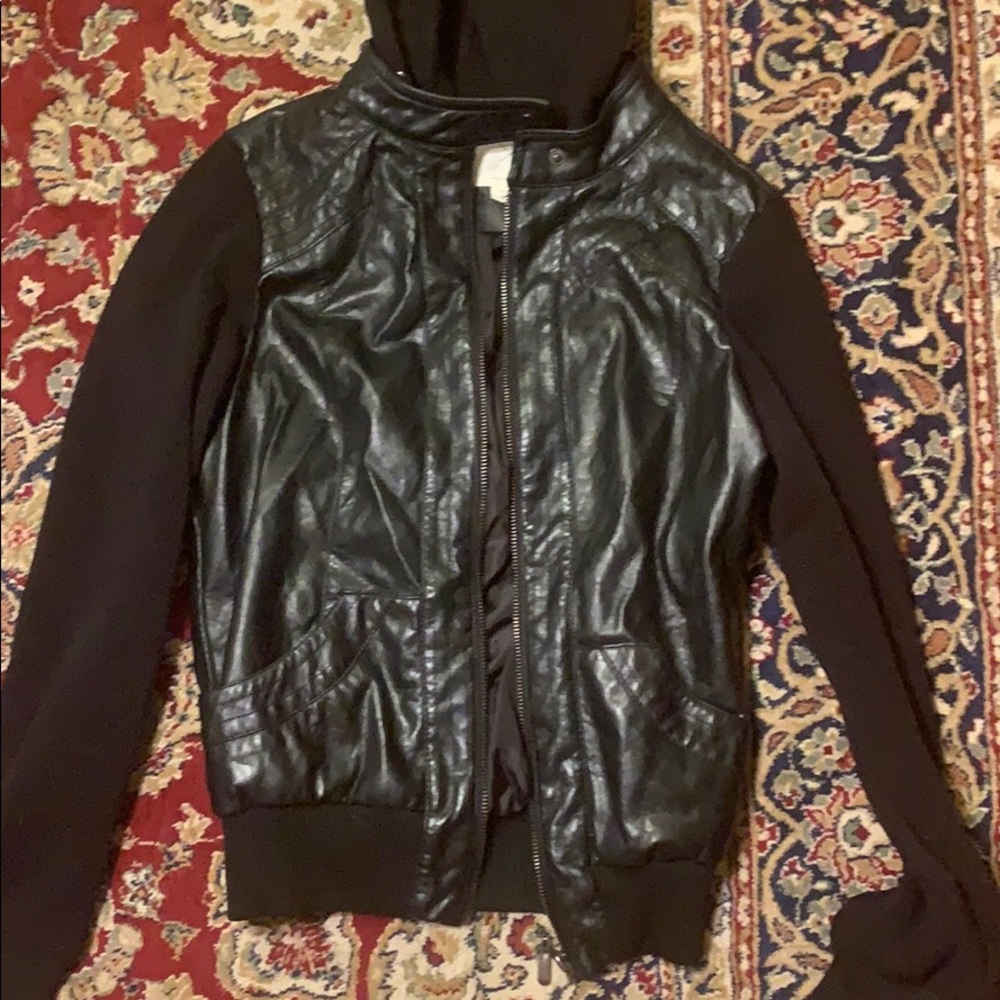 Leather jacket
